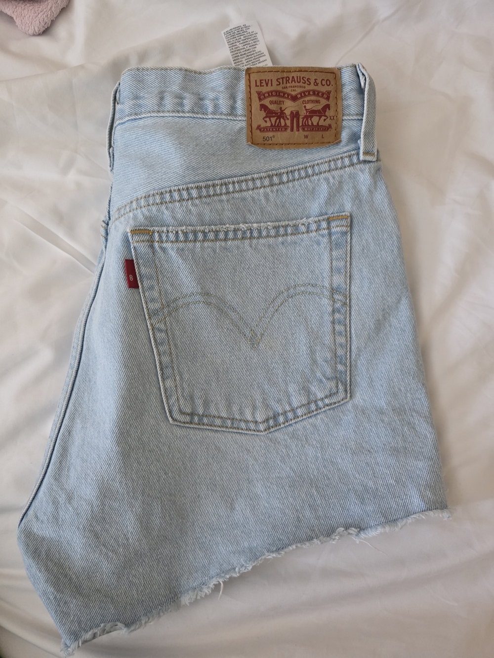 LEVI'S 501 Original Booty Short Women’s Sz W31 Premium